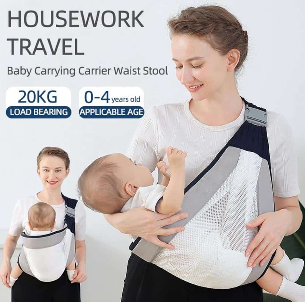 Baby Carrier – Breathable, Adjustable & Lightweight | Kangaroo Style